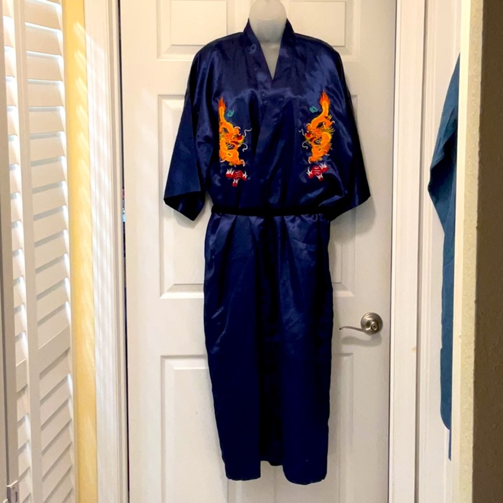 Golden Dragon full length robe, never worn NO BELT
